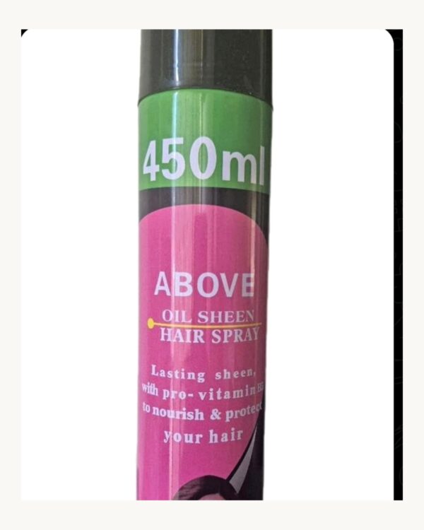 Above Oil Sheen Hair Spray – 450ml
