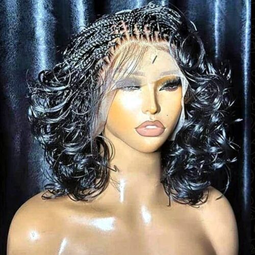Midas Luxe Black French Curl Wig