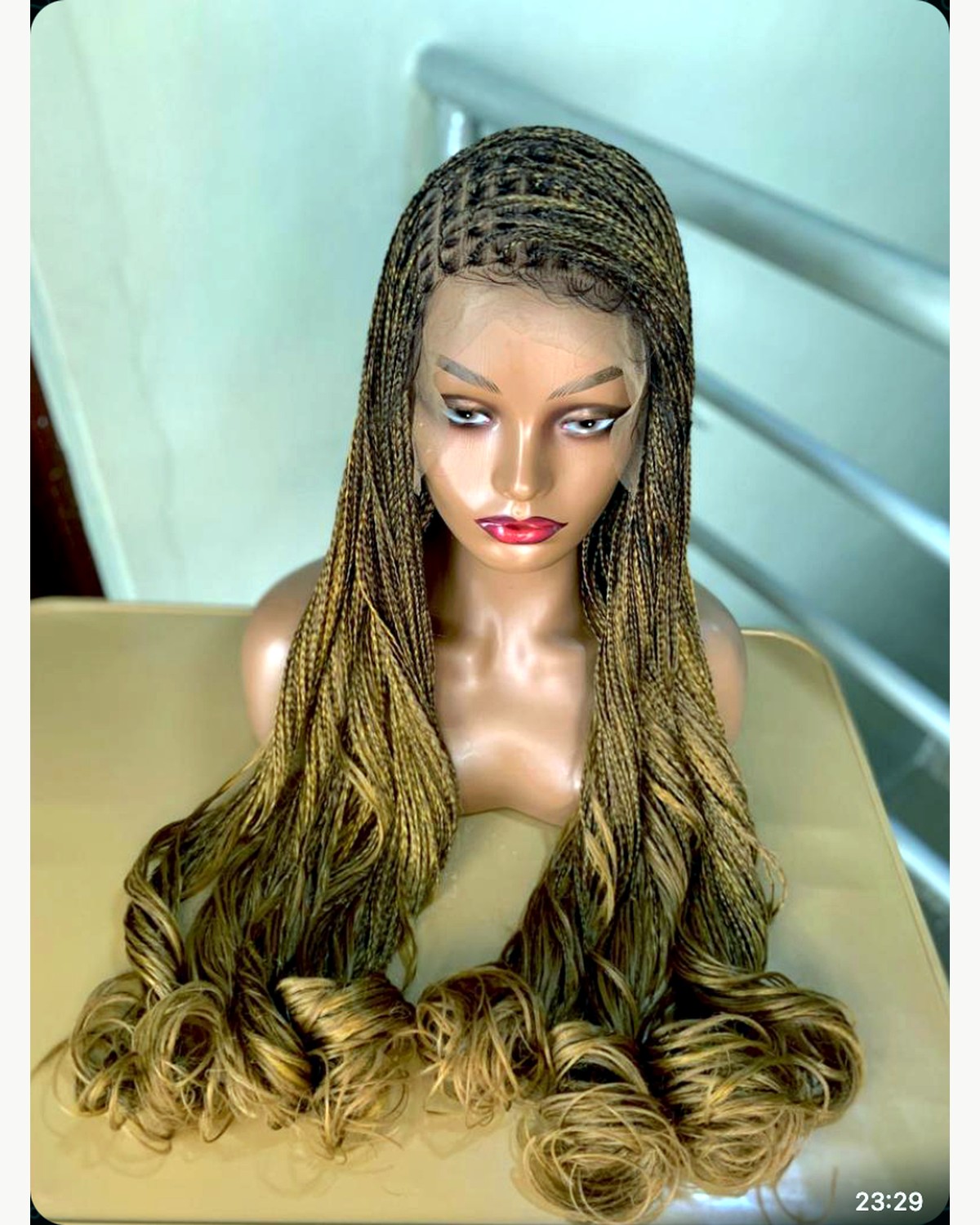 Midas Luxe braided wig and hair products